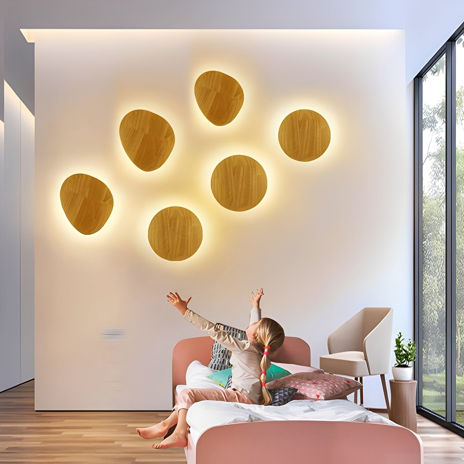 Eldon – Log Art Wandlampe