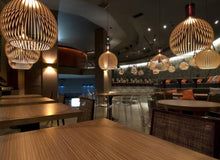 Nordic Glow - Handgefertigte Holz-Pendelleuchte