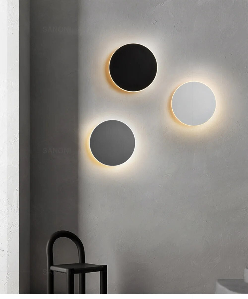 SleekGlow Wandlampe – Runde LED-Leuchte für stilvolle, moderne Wandbeleuchtung