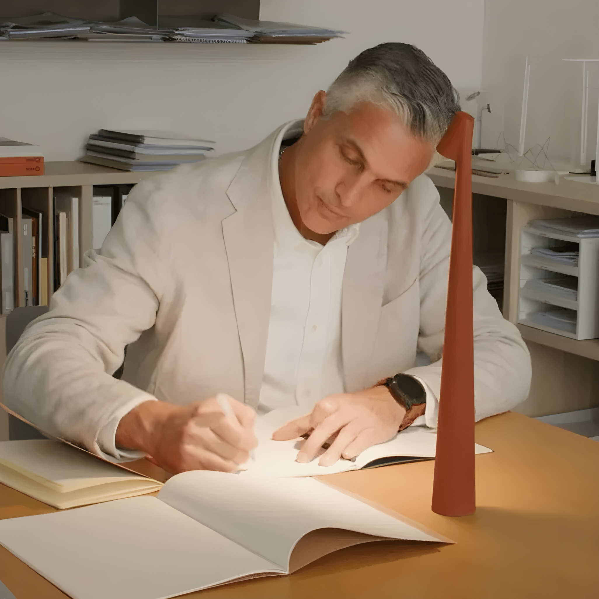 LichtRein – Kabellose LED-Tischleuchte mit Touchfunktion & schlankem Design