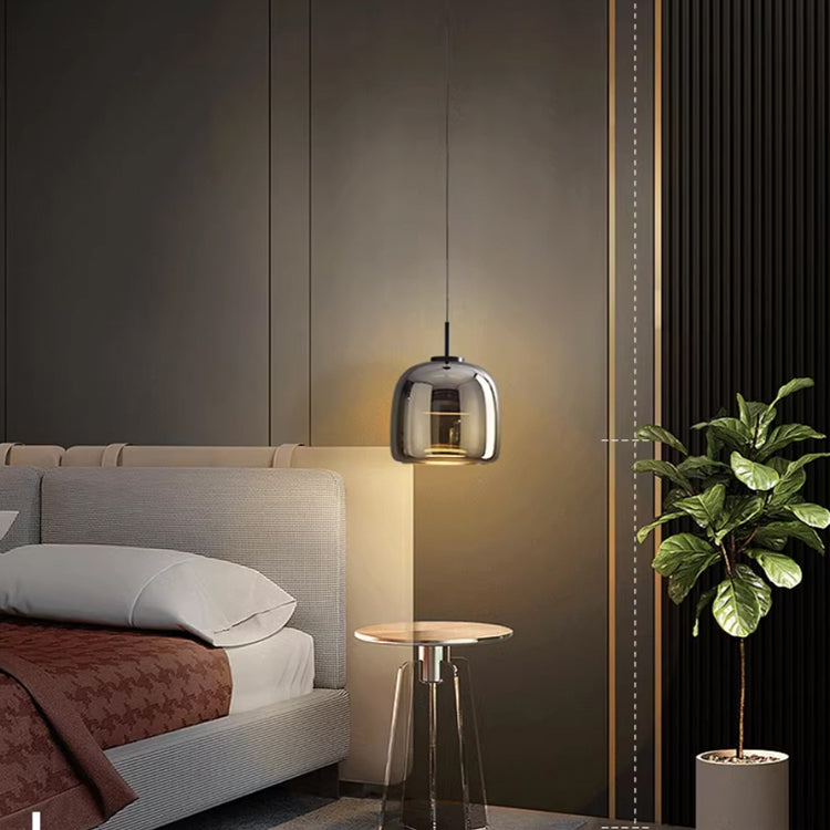 DarkNord – Moderne Hängelampe mit schwarzem Glasdesign