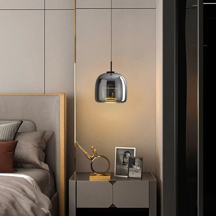 DarkNord – Moderne Hängelampe mit schwarzem Glasdesign
