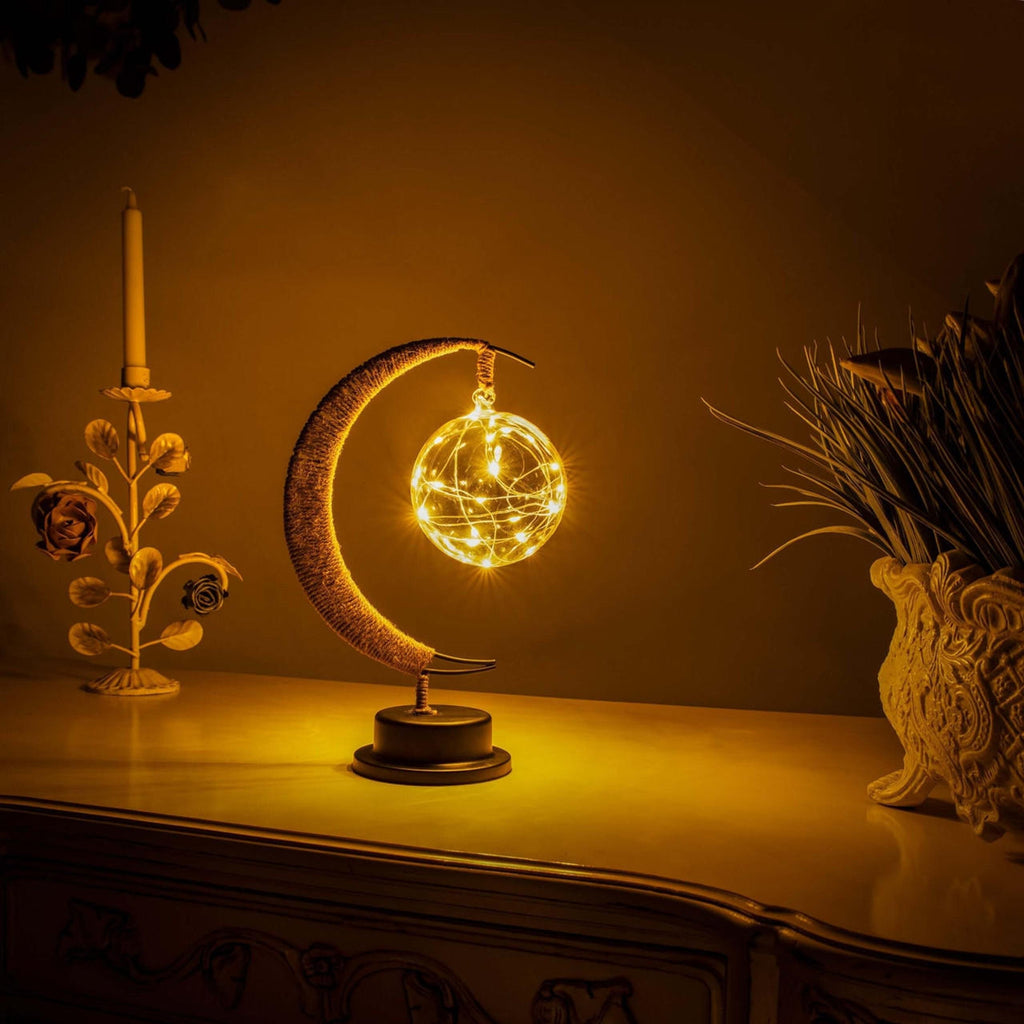 MondMagie – Verzauberte LED-Mondlampe mit sanftem Schimmer