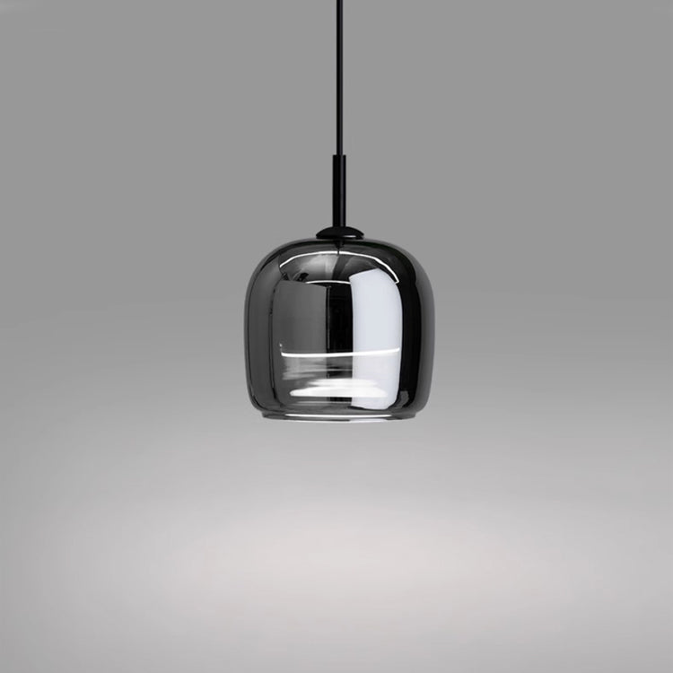 DarkNord – Moderne Hängelampe mit schwarzem Glasdesign