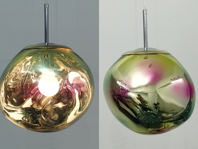 LavaGlow – Handgefertigte Glas-Pendelleuchte mit Lava-Effekt