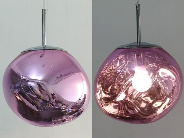 LavaGlow – Handgefertigte Glas-Pendelleuchte mit Lava-Effekt