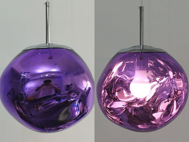 LavaGlow – Handgefertigte Glas-Pendelleuchte mit Lava-Effekt