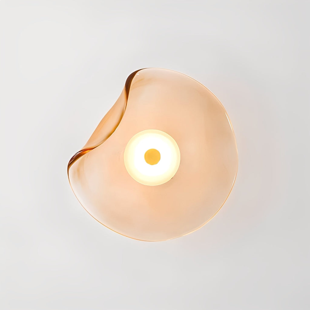 Brise – Glas Wandlampe im modernen Stil