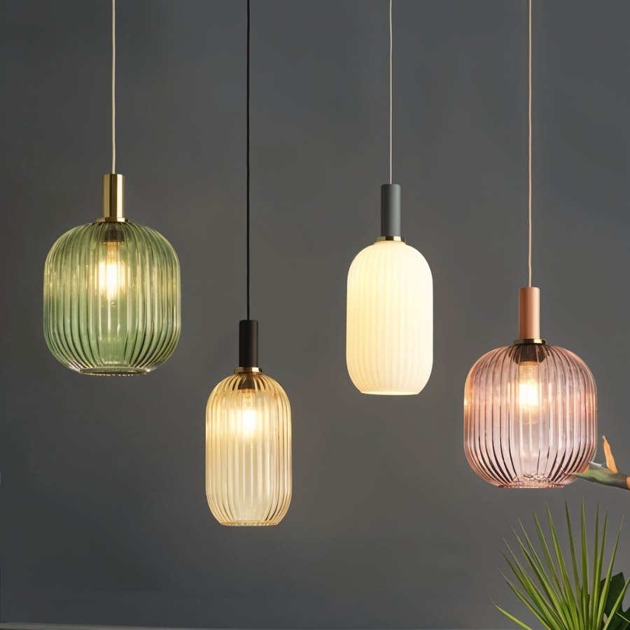 Yumi – Pendelleuchte aus Glas